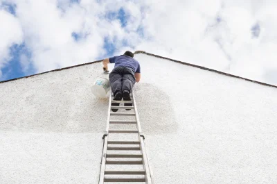 Peinture extérieure à Saint-Flovier — façades et ravalement